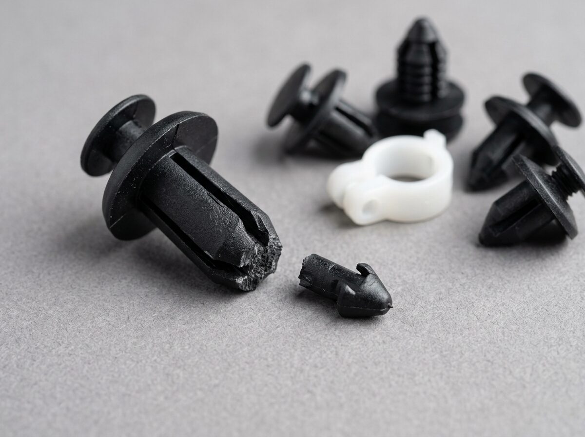 Warum brechen Nylon-Clips bei der Montage? Fallstudie zur Schlagzähmodifizierung von Kfz-Clips und Rohrschellen