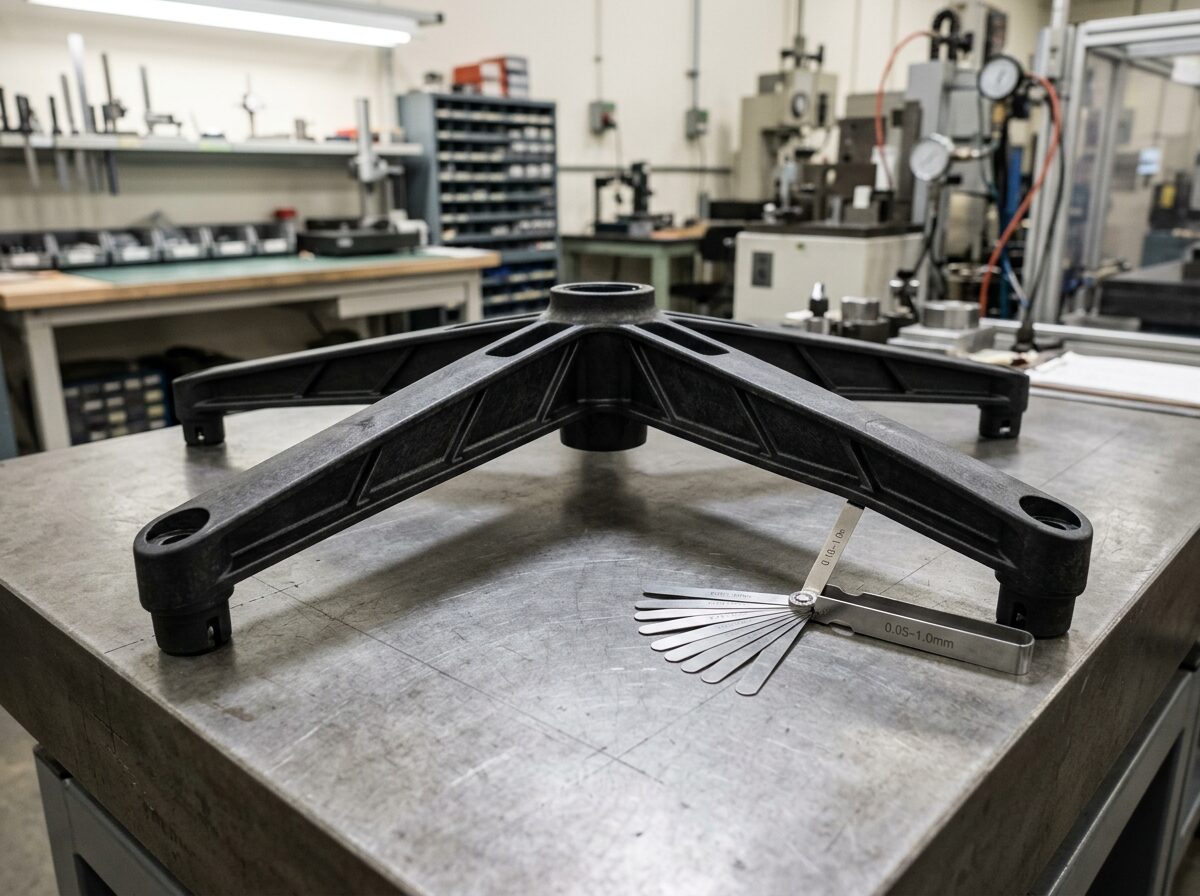 Warum verziehen sich große Bauteile aus glasfaserverstärktem Polyamid? Modifikationslösungen zur Reduzierung von Verzug
